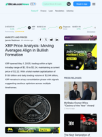 XRP Price Analysis: Moving Averages Align in Bullish Formation – Markets and Prices Bitcoin News