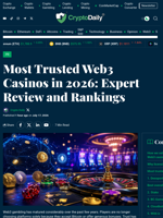 Most Trusted Web3 Casinos in 2026: Expert Review and Rankings - Crypto Daily