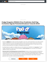 Pudgy Penguins (PENGU) Price Prediction: Bull Flag Formation Signals Potential Breakout Towards $0.03 - Brave New Coin