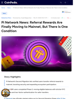 Pi Network News: Referral Rewards Are Finally Moving to Mainnet, But There Is One Condition 