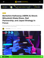 Berkshire Hathaway ($BRK-A) Stock: Mitsubishi Stake Rises, Rail Partnership, and Japan Strategy in Focus