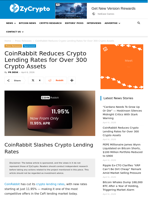 CoinRabbit Reduces Crypto Lending Rates for Over 300 Crypto Assets