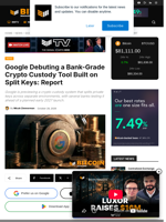Google Previews Key-Splitting Crypto Custody Tool For Banks