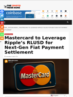 Mastercard to Leverage Ripple’s RLUSD for Next-Gen Fiat Payment Settlement - The Crypto News Wire