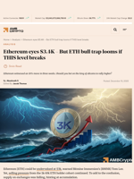 Ethereum eyes $3.4K - But ETH bull trap looms if THIS level breaks - AMBCrypto