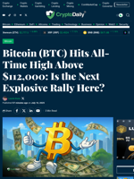 Bitcoin (BTC) Hits All-Time High Above $112,000: Is the Next Explosive Rally Here? - Crypto Daily