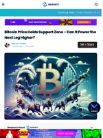 Bitcoin Price Holds Support Zone – Can It Power the Next Leg Higher?