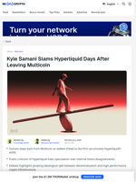 Multicoin and Hyperliquid: Was Kyle Samani's Exit Coincidental?