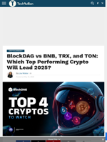 Top Performing Crypto Showdown: BlockDAG, BNB, TRX & TON in 2025