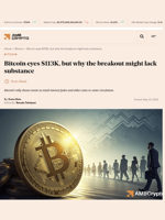 Bitcoin eyes $113K, but why the breakout might lack substance - AMBCrypto