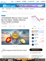 XYZVERSE Meme Coin Could Be the Next 1000x Winner Over SHIB & DOGE