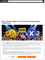 XRP vs. Bitcoin: Ripple CTO Calls Out Misleading Supply Comparisons - Brave New Coin