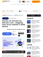 Hands-on Review by Bitcoin.com - Digging Into Trust Wallet’s RWA World – Hands-On Review Bitcoin News