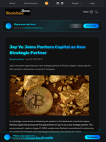 Jay Yu Joins Pantera Capital as New Strategic Partner - Blockchain.News