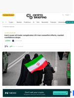 Iran's yuan oil trade complicates US-Iran ceasefire efforts, market confidence drops