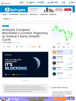 Analysts Compare BlockDAG's Current Trajectory to Solana's Early Growth Cycle