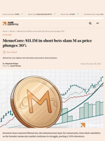 MemeCore: $11.1M in short bets slam M as price plunges 30% - AMBCrypto