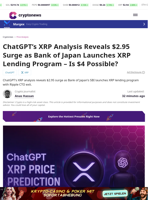 XRP Jumps to $2.95 as Japan’s SBI Launches Lending