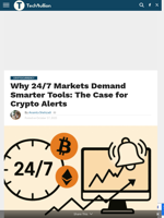 Why 24/7 Markets Demand Smarter Tools: The Case for Crypto Alerts - TechBullion