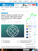 Ripple Teams Up With Ctrl Alt To Custody Tokenized Dubai Real Estate On XRP Ledger ⋆ ZyCrypto