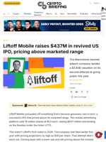 Liftoff Mobile raises $437M in revived US IPO, pricing above marketed range