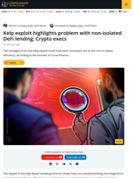 Kelp Exploit Spread 'Contagion' Throughout DeFi Ecosystem: Crypto Execs