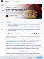 Bitcoin sellers are tiring but weak demand leaves an 18% fall to $52,900 in play