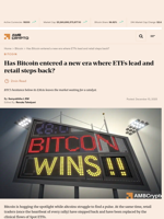 Has Bitcoin entered a new era where ETFs lead and retail steps back? - AMBCrypto