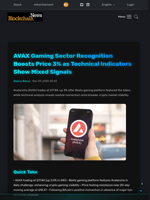 AVAX Gaming Sector Recognition Boosts Price 3% as Technical Indicators Show Mixed Signals - Blockchain.News