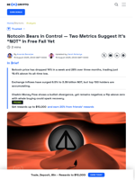 Notcoin Bears in Control But Two Metrics Could Save the Price