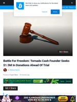 Tornado Cash Founder Seeks $1.5M In Donations Ahead Of Trial