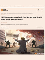 $1B liquidation bloodbath: Can Bitcoin hold $100K amid Musk–Trump drama? - AMBCrypto