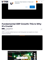 Fundamental XRP Growth: This Is Why It's Crucial - U.Today