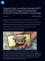 Doginal Dogs Launches Free-Mint NFT Collection on Dogecoin Blockchain Using On-Chain Inscription Technology | Visionary Financial