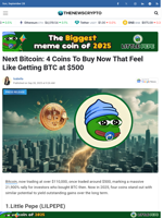 Next Bitcoin: 4 Coins To Buy Now That Feel Like Getting BTC at $500