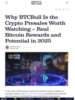 Why BTCBull Is the Crypto Presales Worth Watching — Real Bitcoin Rewards and Potential in 2025