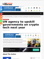 UN agency to upskill governments on crypto tech next year - The Crypto News Wire