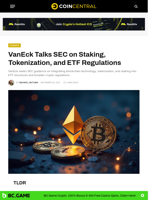 VanEck Talks SEC on Staking, Tokenization, and ETF Regulations - CoinCentral