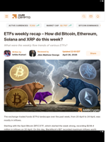 ETFs weekly recap - How did Bitcoin, Ethereum, Solana and XRP do this week? - AMBCrypto