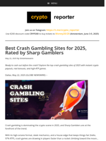 Best Crash Gambling Sites for 2025, Rated by Sharp Gamblers
