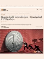 Litecoin’s double bottom breakout – 24% gain ahead if LTC breaches... - AMBCrypto