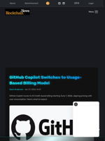 GitHub Copilot Switches to Usage-Based Billing Model - Blockchain.News