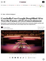 Coachella Uses Google DeepMind AI to Test the Future of Live Entertainment - Decrypt