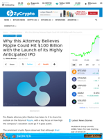 Why this Attorney Believes Ripple Could Hit $100 Billion with the Launch of its Highly Anticipated IPO ⋆ ZyCrypto