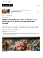 WIF Price Prediction: Oversold Stochastics and Buying Pressure Build a Case WIF Bears Must Answer - Blockchain.News