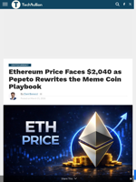 Ethereum Price Faces $2,040 as Pepeto Rewrites the Meme Coin Playbook - TechBullion