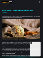 Claude Fable 5.1 Launches in Harvey with Legal Focus - Blockchain.News
