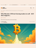 Why Bitcoin's ATH isn't forcing traders to sell - KEY data suggests... - AMBCrypto