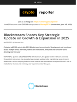Blockstream Shares Key Strategic Update on Growth & Expansion in 2025