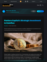 Pantera Capital's Strategic Investment in Coinflow - Blockchain.News